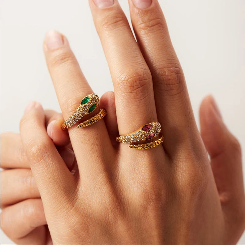 Vintage Snake Ring