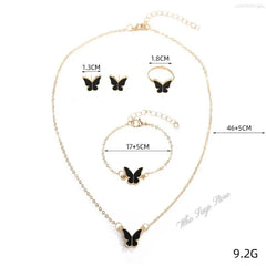 Butterfly Jewelry Set