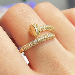 Adjustable Korean Nail Ring