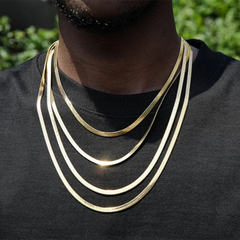 Hip Hop Snake Chain Necklace